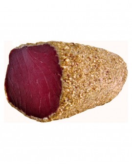 Tonno bresaola in crosta di sesamo filetto stagionato oltre 5 mesi - 1 kg - scadenza 90gg - Salumi di Mare