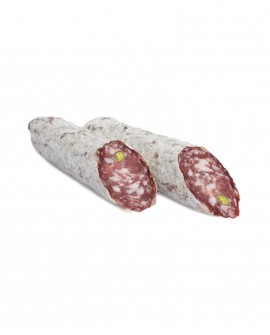 16,49 € Salame con Pistacchio artigianale siciliano - 700g - stagionatura 45gg - Morselli Salumi di Sicilia dal 1984