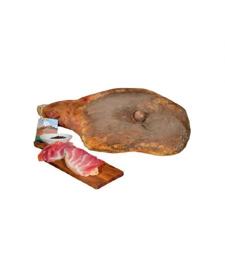 332,64 € Prosciutto l’Etrusco con osso nazionale stagionato 24 mesi - 12 kg - Salumificio Sapori della Valdichiana