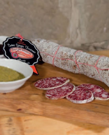 74,25 € Salame sbriciolona di suino toscano brado - 2,5 Kg - Sapori della Valdichiana