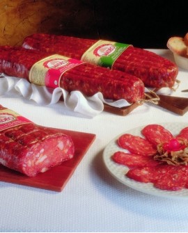 8,51 € Spianata Calabrese rossa dolce 400 g Salumificio Madeo